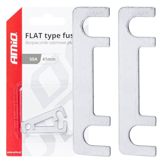 FUSIBLES A RUBAN 50A 2PCS AMIO
