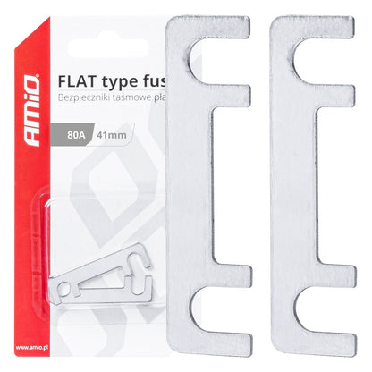 FUSIBLES A RUBAN 80A 2PCS AMIO