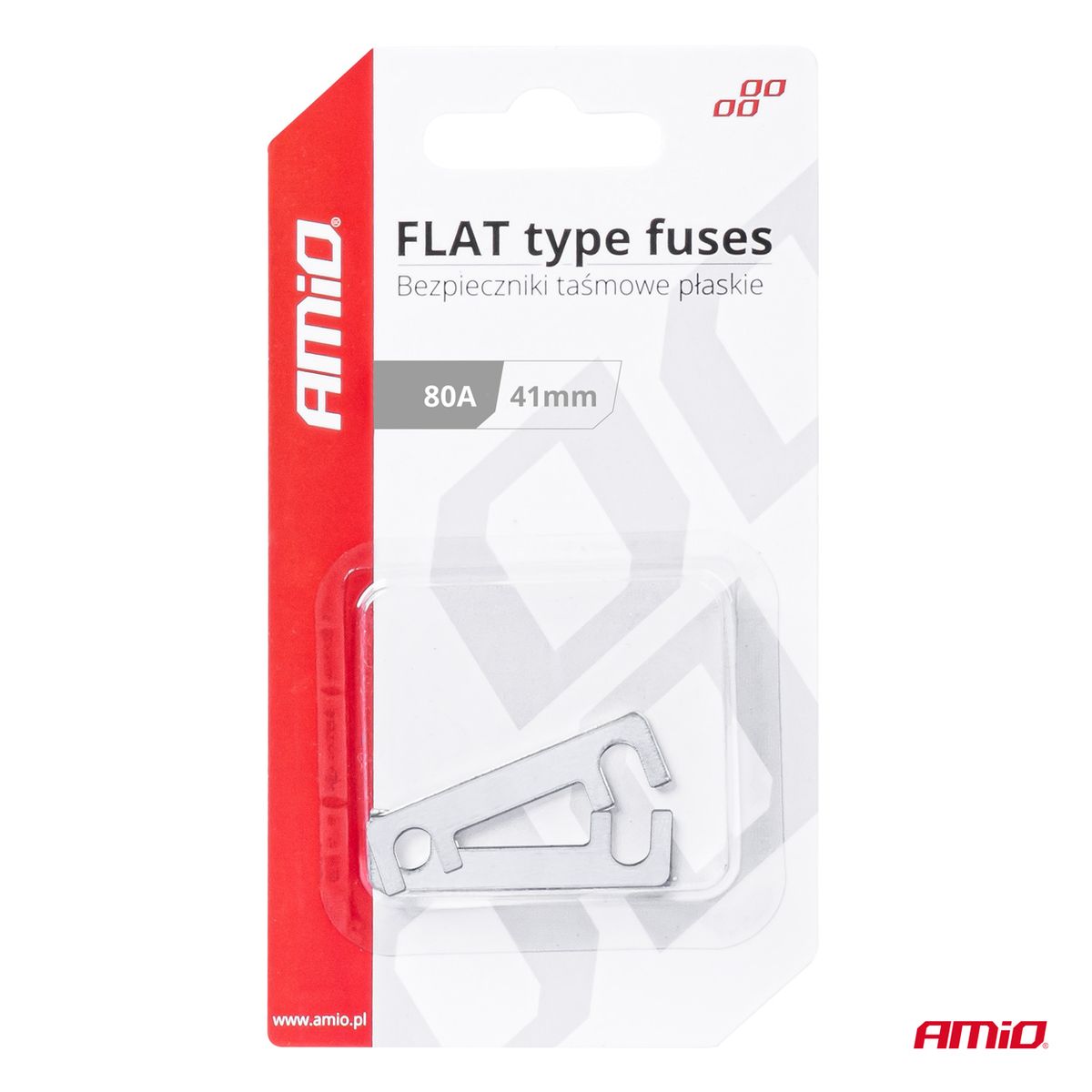 FUSIBLES A RUBAN 80A 2PCS AMIO