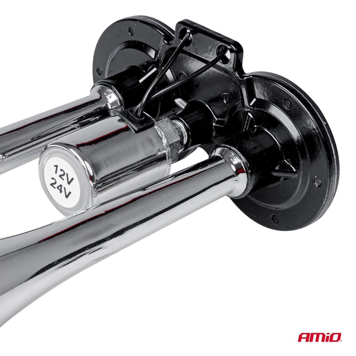 KLAXON DOUBLE TROMPE 12-24V AMIO