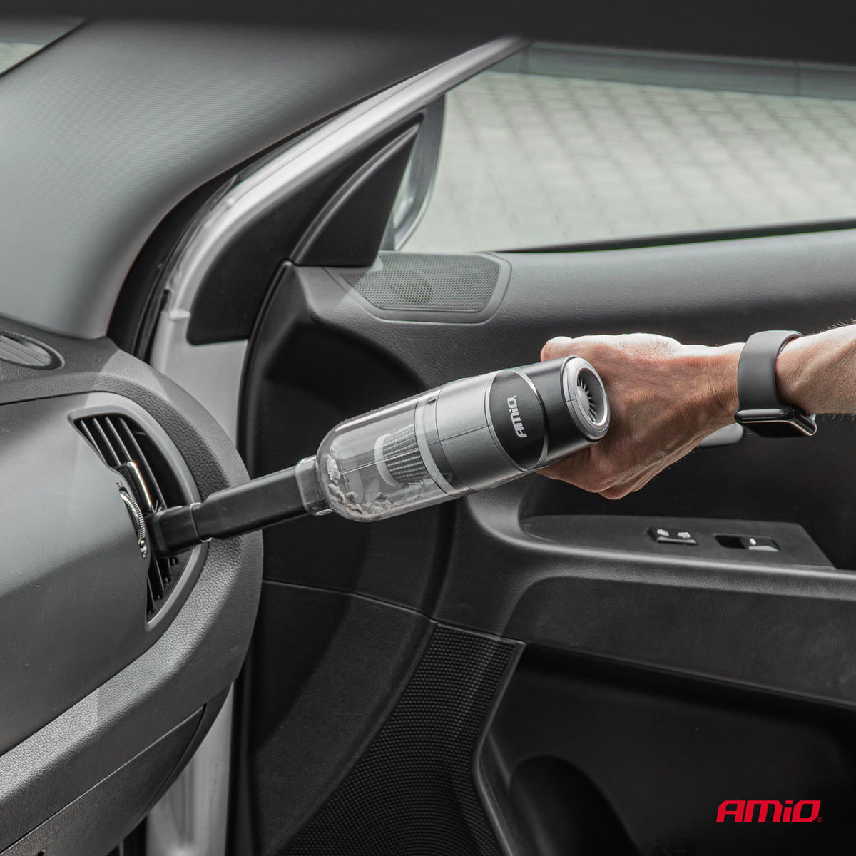ASPIRATEUR SANS FIL POUR VOITURE AVEC FILTRE HEPA AMIO