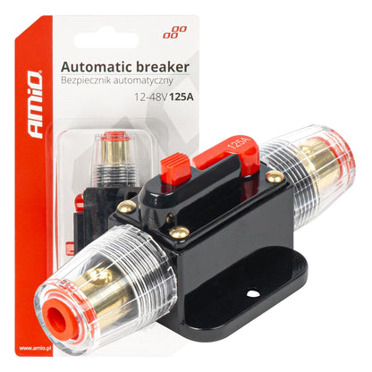 DISJONCTEUR AUTOMATIQUE REARMABLE 125A 12/48V AMIO