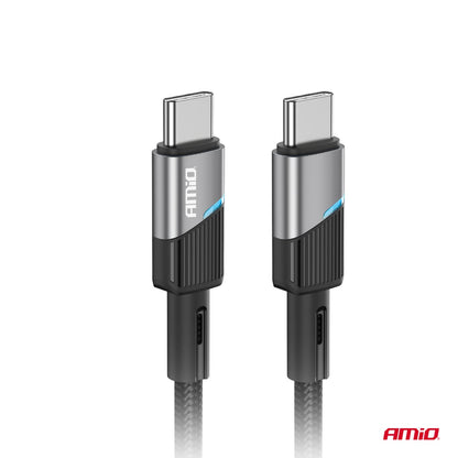 CABLE USB-C VERS USB-C 60W 100CM AMIO