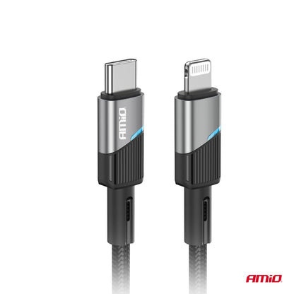 CABLE USB-C VERS LIGHTNING 20W 100CM AMIO