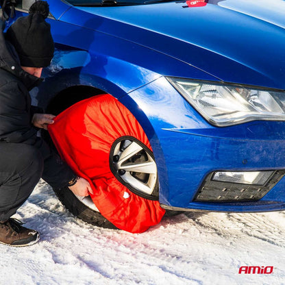 CHAUSSETTES NEIGE TEXTILE (X2) TAILLE XS AMIO