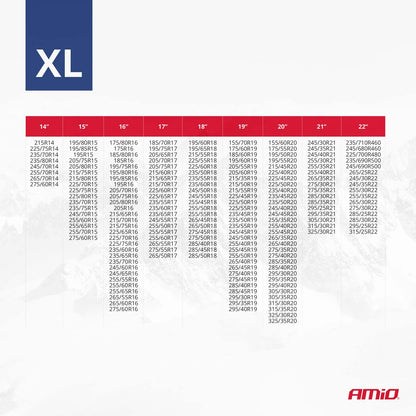 CHAUSSETTES NEIGE TEXTILE (X2) TAILLE XL AMIO