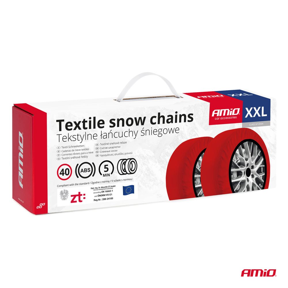 CHAUSSETTES NEIGE TEXTILE (X2) TAILLE XXL AMIO