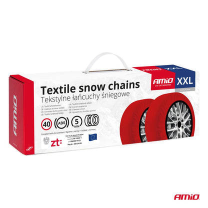 CHAUSSETTES NEIGE TEXTILE (X2) TAILLE XXL AMIO