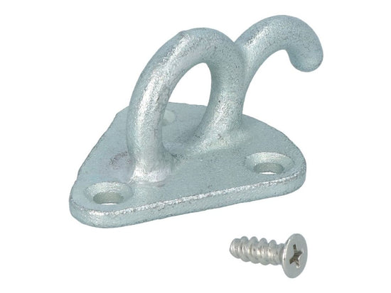 CROCHETS DE FIXATION METAL AVEC ŒILLET X 4 POUR REMORQUE CARPOINT