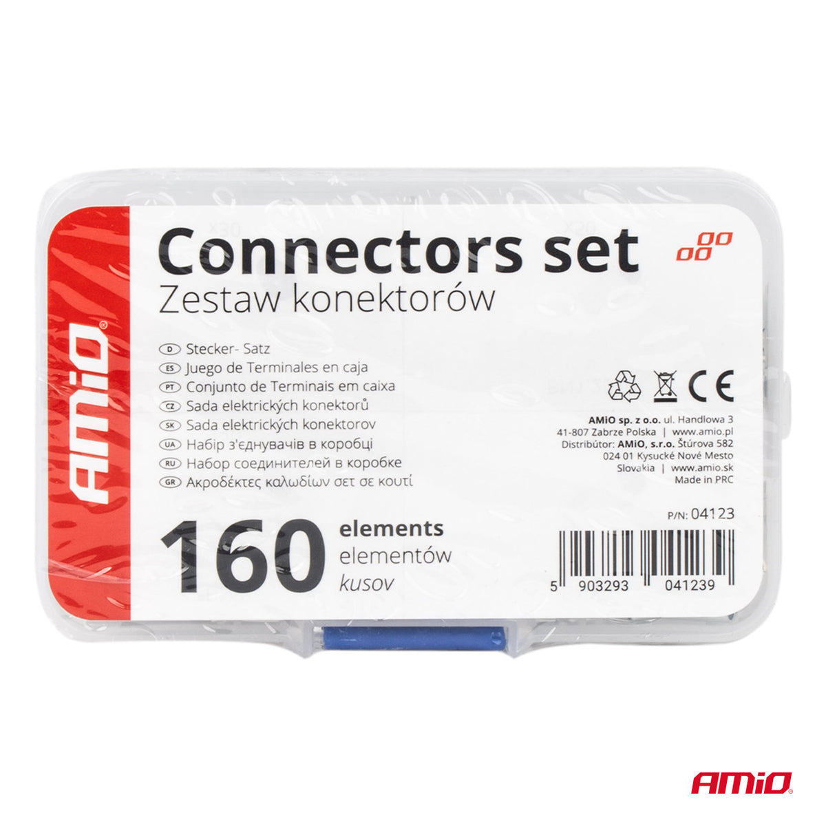 COFFRET 160 PIECES MANCHONS DE JONCTION AMIO