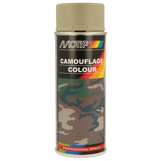 PEINTURE DE CAMOUFLAGE GRISE AEROSOL 400ML MOTIP