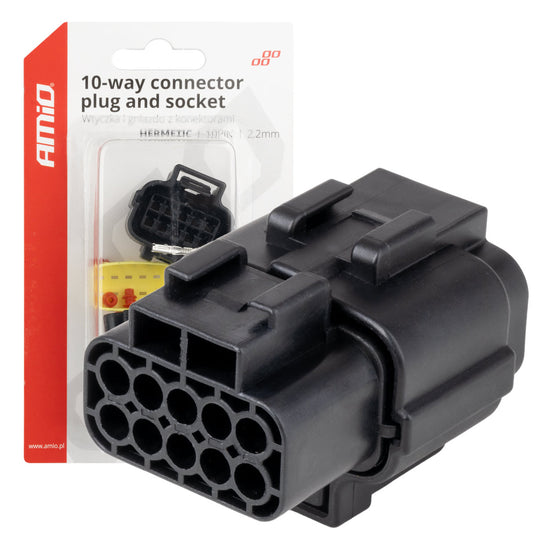 KIT DE CONNECTEURS ÉTANCHES ECONOSEAL 10 VOIES AMIO