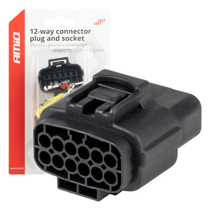 KIT DE CONNECTEURS ÉTANCHES ECONOSEAL 12 VOIES AMIO
