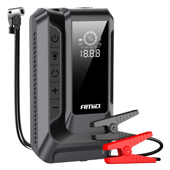 BOOSTER DE BATTERIE 4 EN 1 - 12 V AMiO