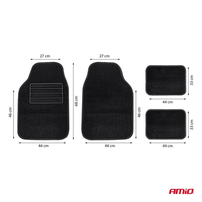 TAPIS DE SOL EN TISSU UNIVERSEL ANTI DERAPANT AMIO