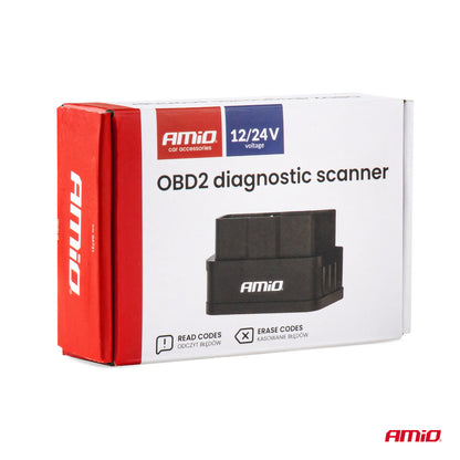 SCANNER DE DIAGNOSTIC OBD2 SANS FIL BLUETOOTH