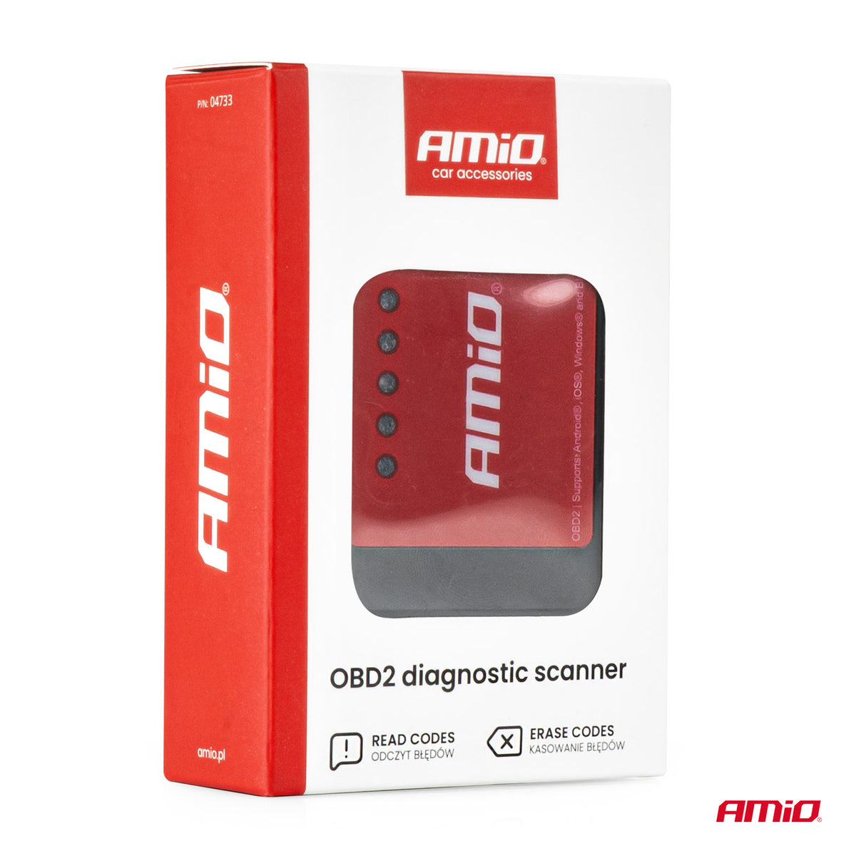 SCANNER DE DIAGNOSTIC OBD2 SANS FIL BLUETOOTH - XL