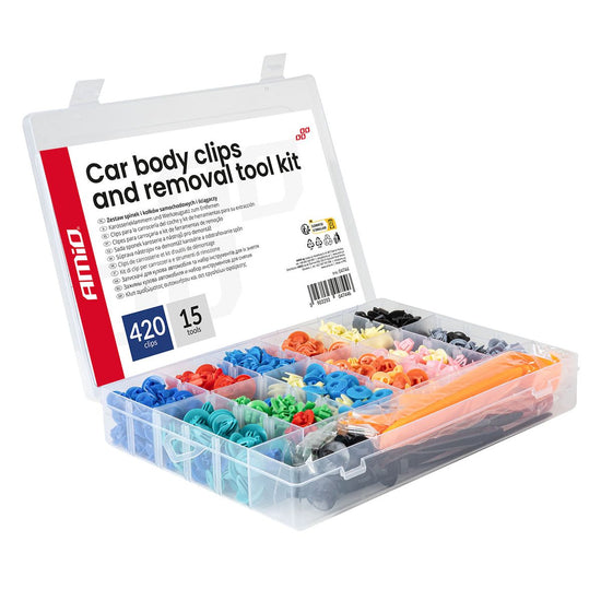 COFFRET AGRAFES 420 PIECES + 15 OUTILS AMIO