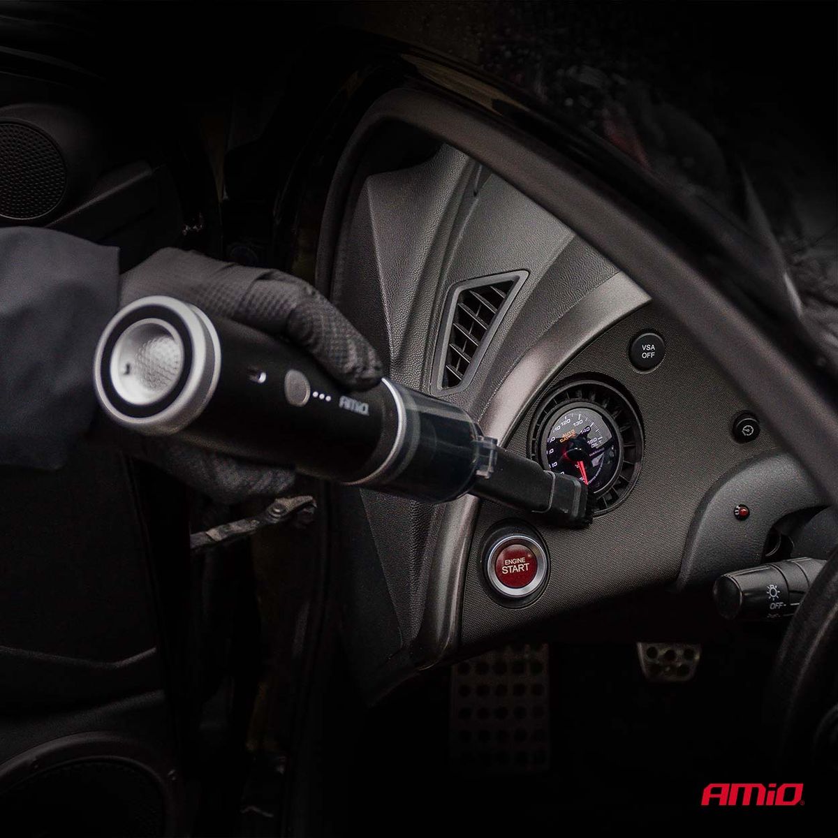 ASPIRATEUR SANS FIL 100W RECHARGEABLE AVEC FONCTION POMPE 20KPA AMIO