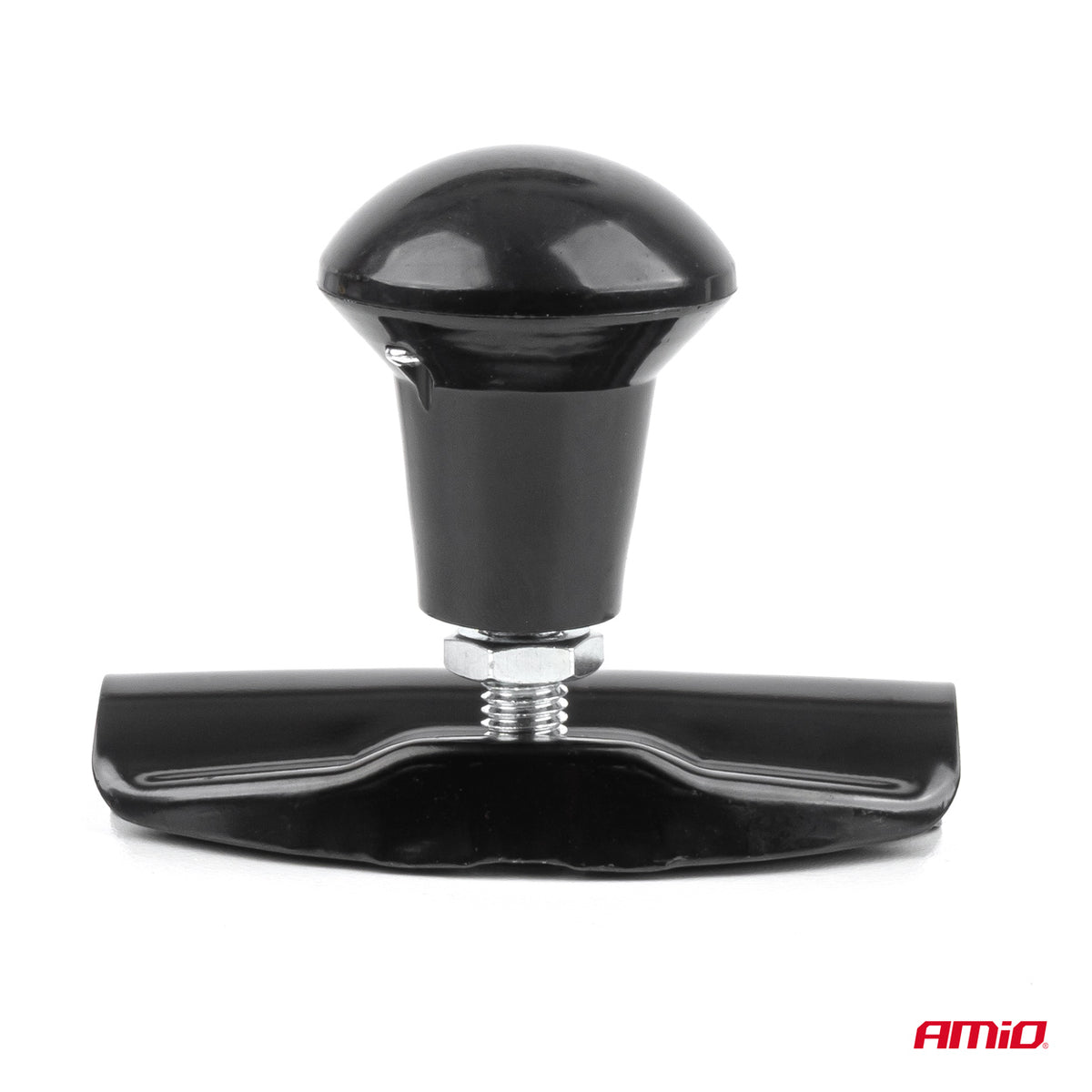 Boule de volant pivotante noire AMIO 04974 à fixation par bride