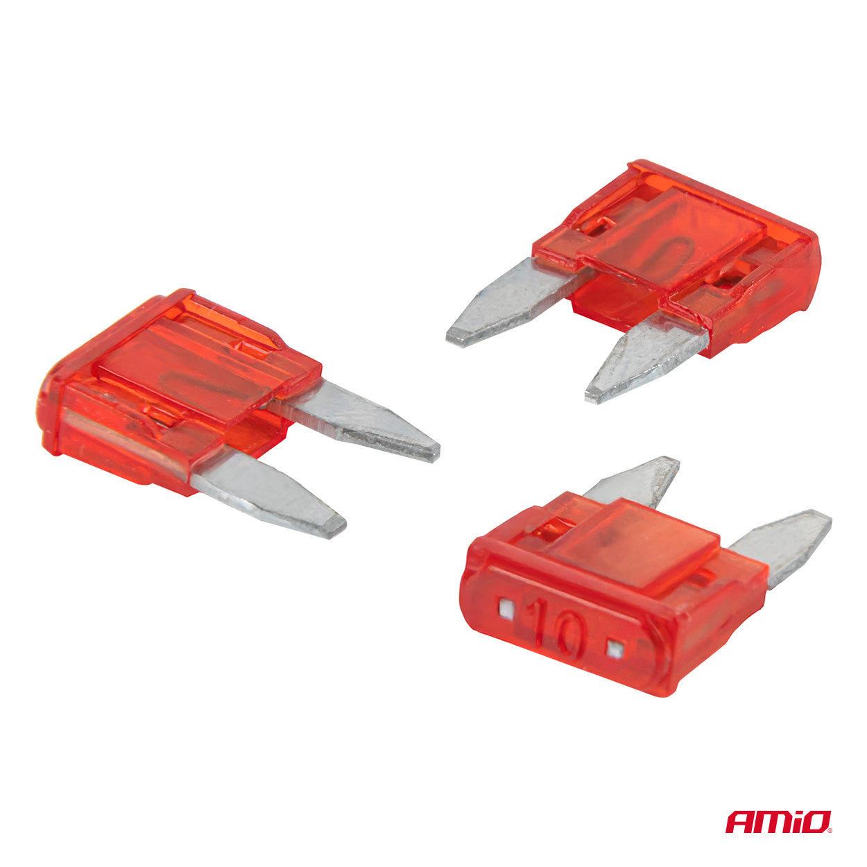 MINI FUSIBLES 10A 3PCS AMIO