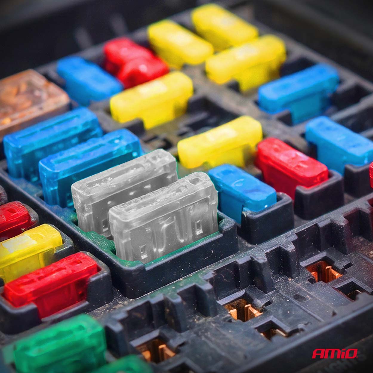 MINI FUSIBLES 25A 3PCS AMIO