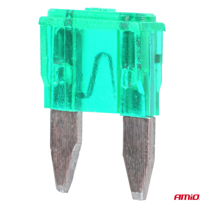 MINI FUSIBLES 30A 3PCS AMIO