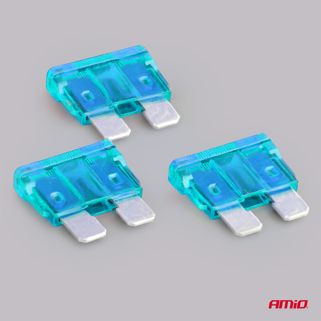 FUSIBLES STANDARD 15A 3 PCS AMIO