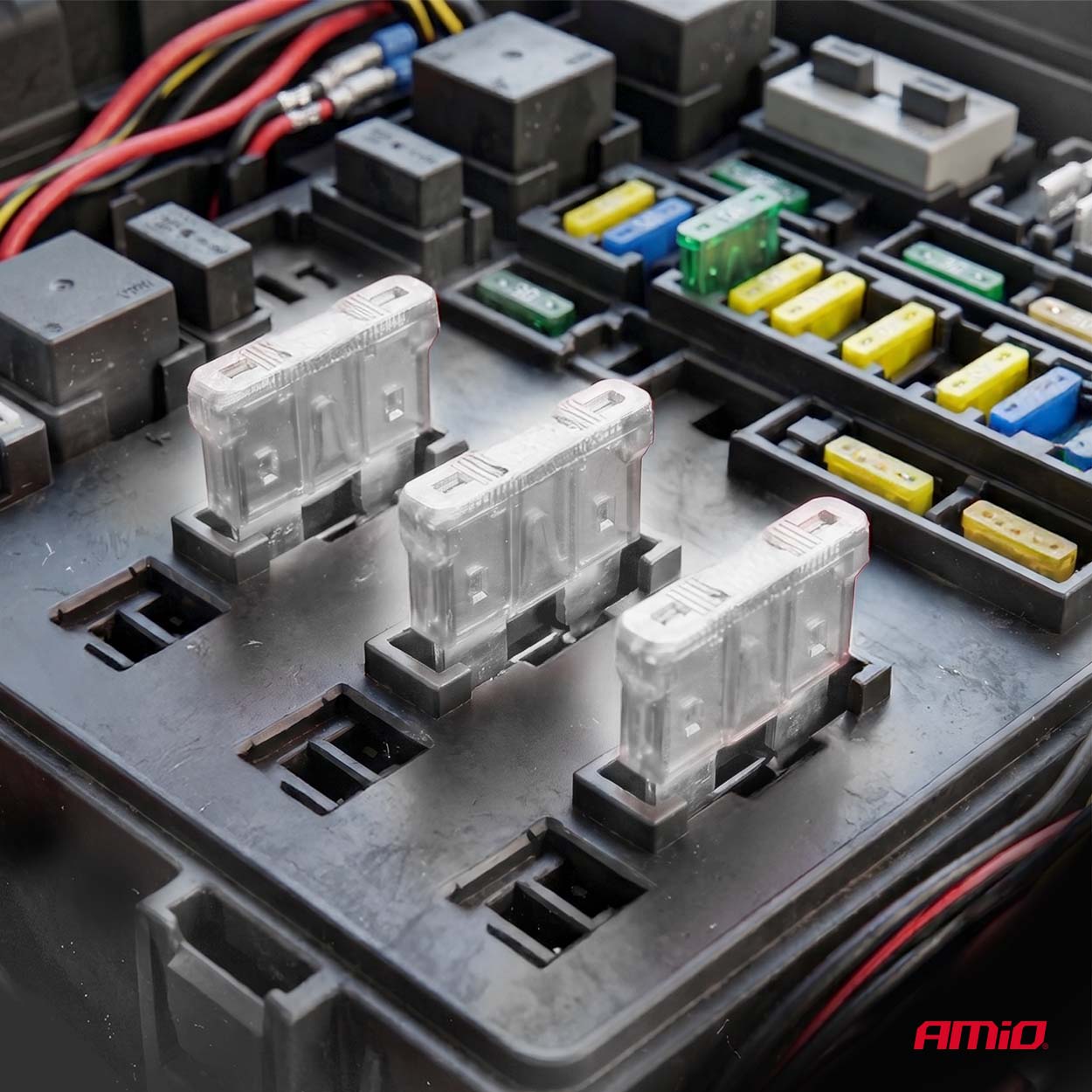 FUSIBLES STANDARD 25A 3 PCS AMIO