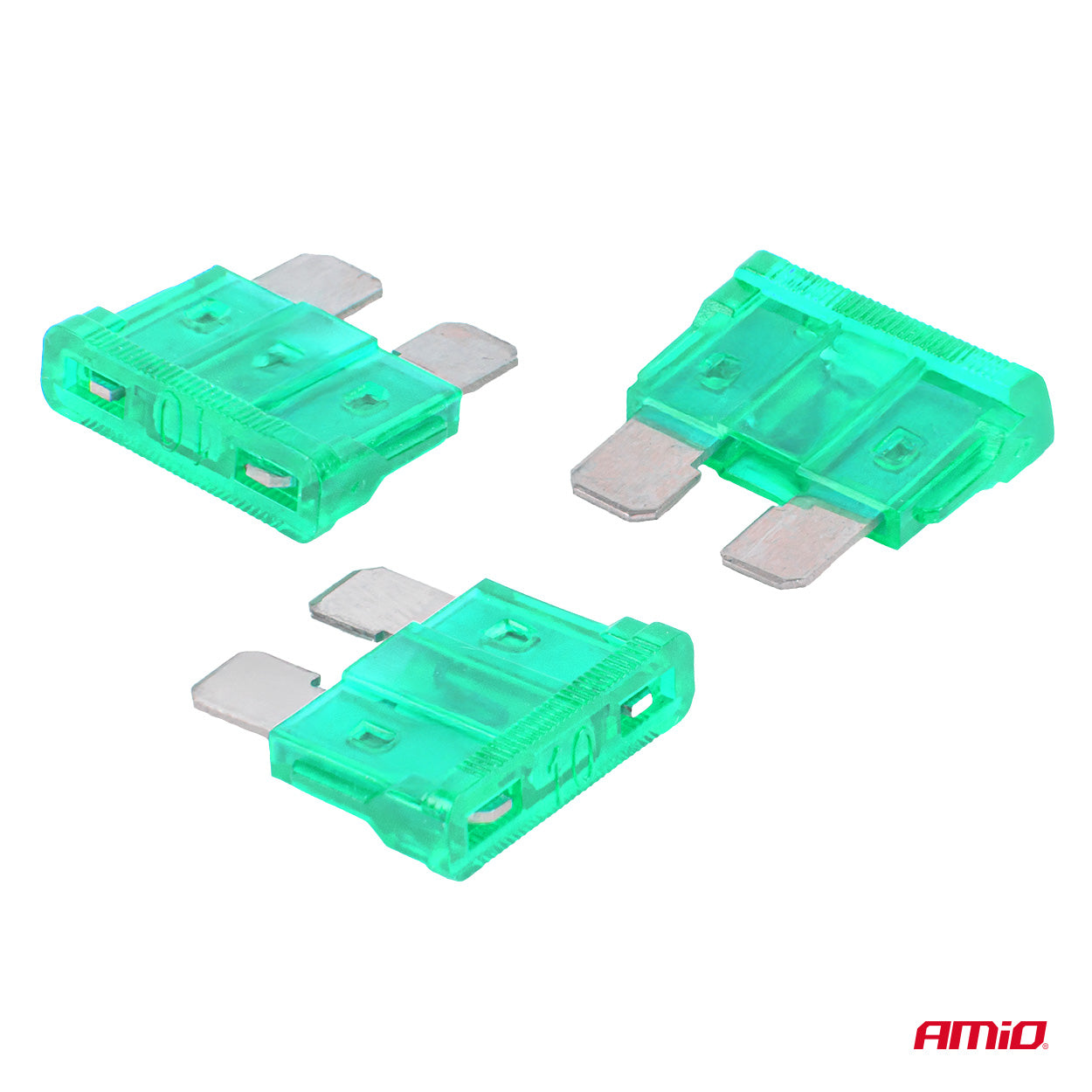 FUSIBLES STANDARD 30A 3 PCS AMIO