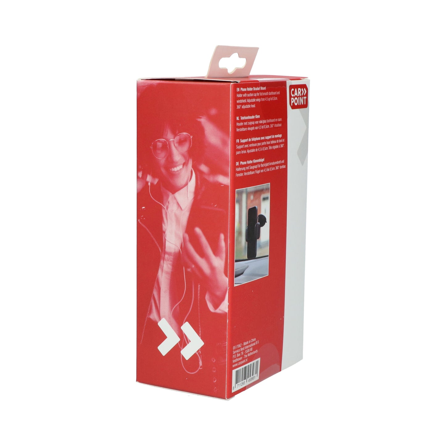 PORTE TELEPHONE LARGEUR REGLABLE SUR VENTOUSE CARPOINT