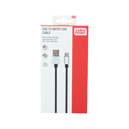 CÂBLE USB>MICRO USB 1 MÈTRE CARPOINT