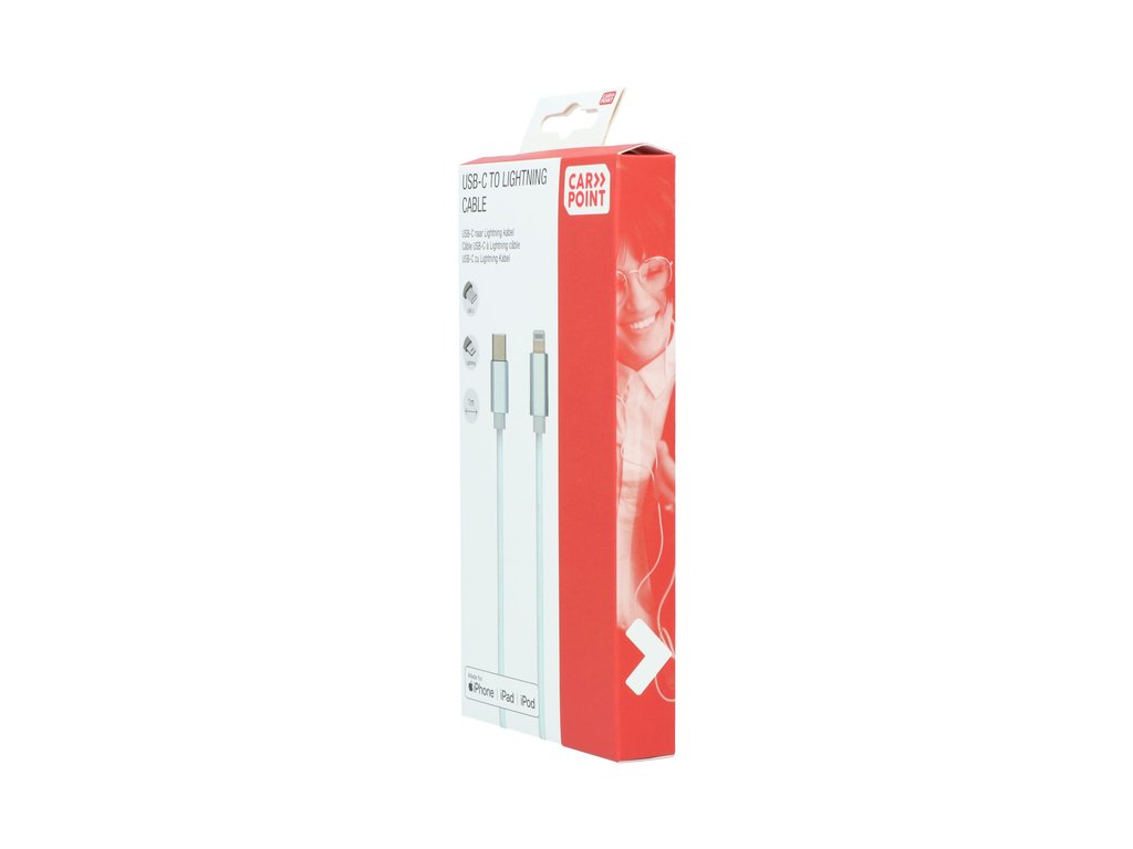 CABLE USB-C -> LIGHTNING 1 METRE CARPOINT