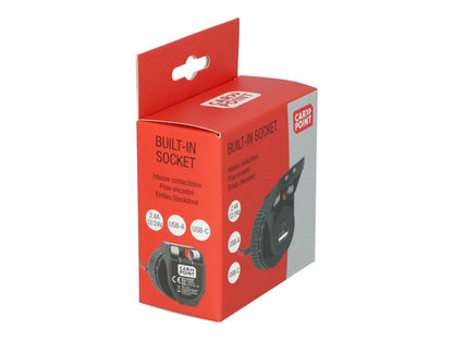 PRISE ENCASTRABLE USB-A + USB-C 12/24V