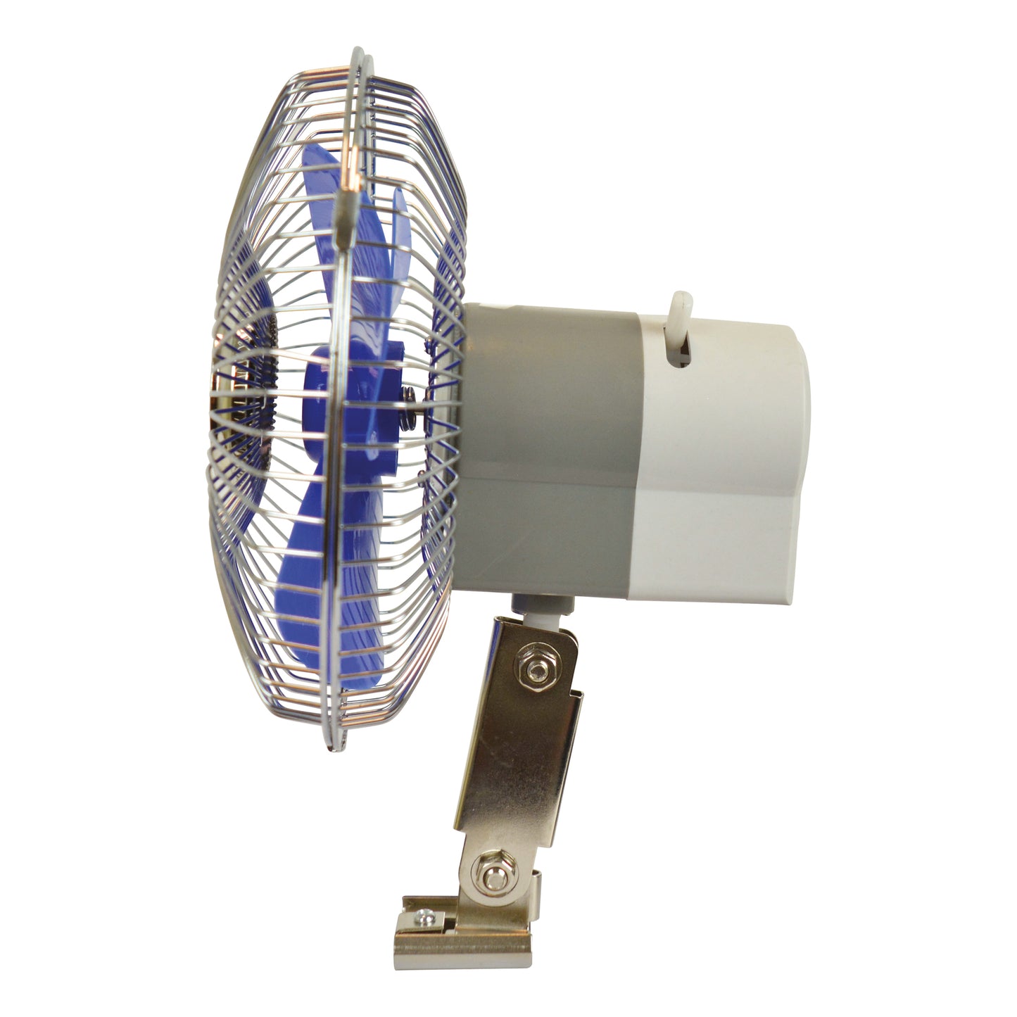 VENTILATEUR METAL PIVOTANT 12V Ø15.3CM