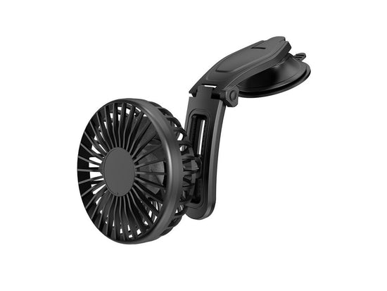 VENTILATEUR USB AVEC MONTAGE SUR VENTOUSE CARPOINT