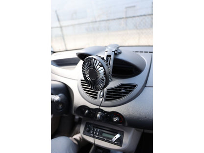 VENTILATEUR USB AVEC MONTAGE SUR VENTOUSE CARPOINT