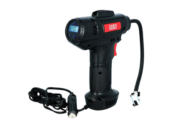 COMPRESSEUR GONFLEUR 12V 54W EN FORME DE PERCEUSE