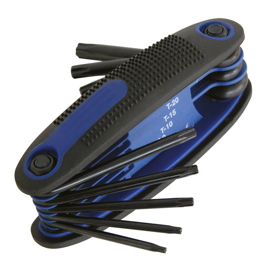 JEU DE CLES TORX T9/10/15/20/25/27/30/40