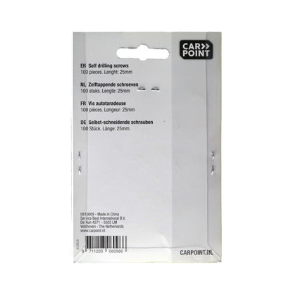 VIS AUTOFOREUSE ARGENT Ø4MM 100PCS