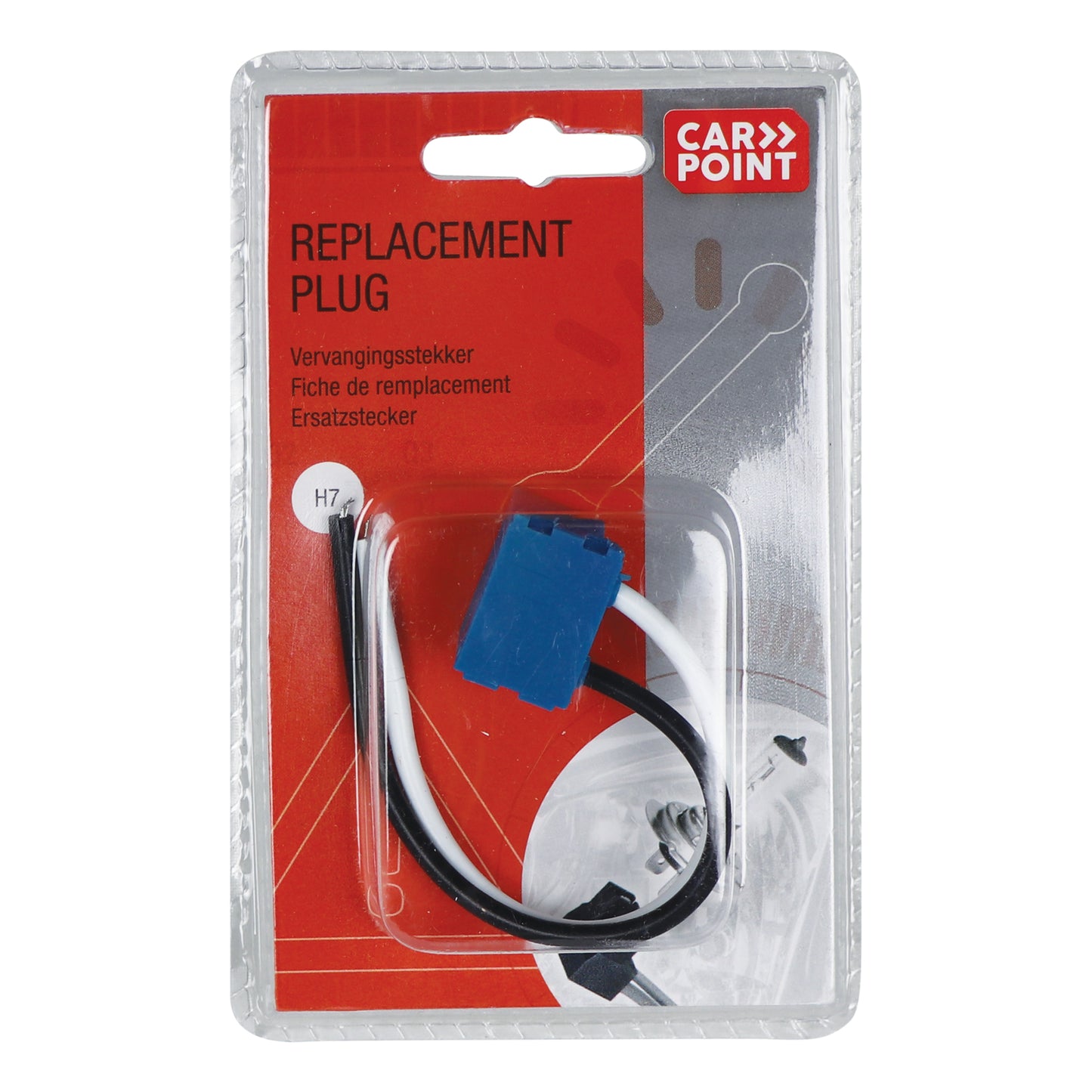 FAISCEAU DE REMPLACEMENT POUR AMPOULE FICHE H7