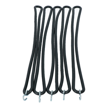 CAOUTCHOUC DE FIXATION POUR FILET COUVRE REMORQUE 40CM 5PCS