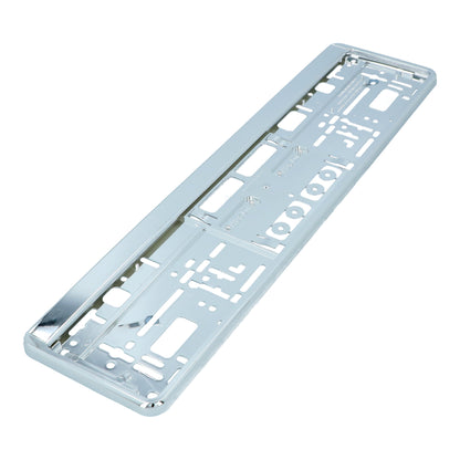 SUPPORT PLAQUE DIMMATRICULATION EU CHROME