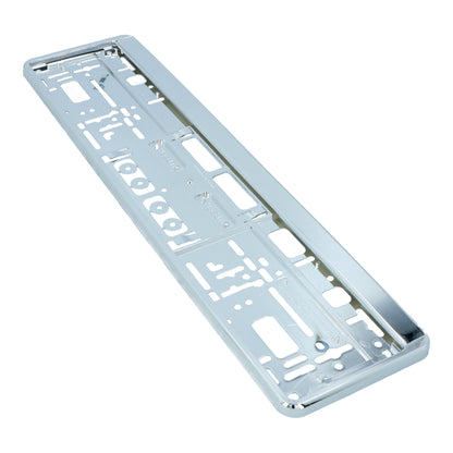 SUPPORT PLAQUE DIMMATRICULATION EU CHROME