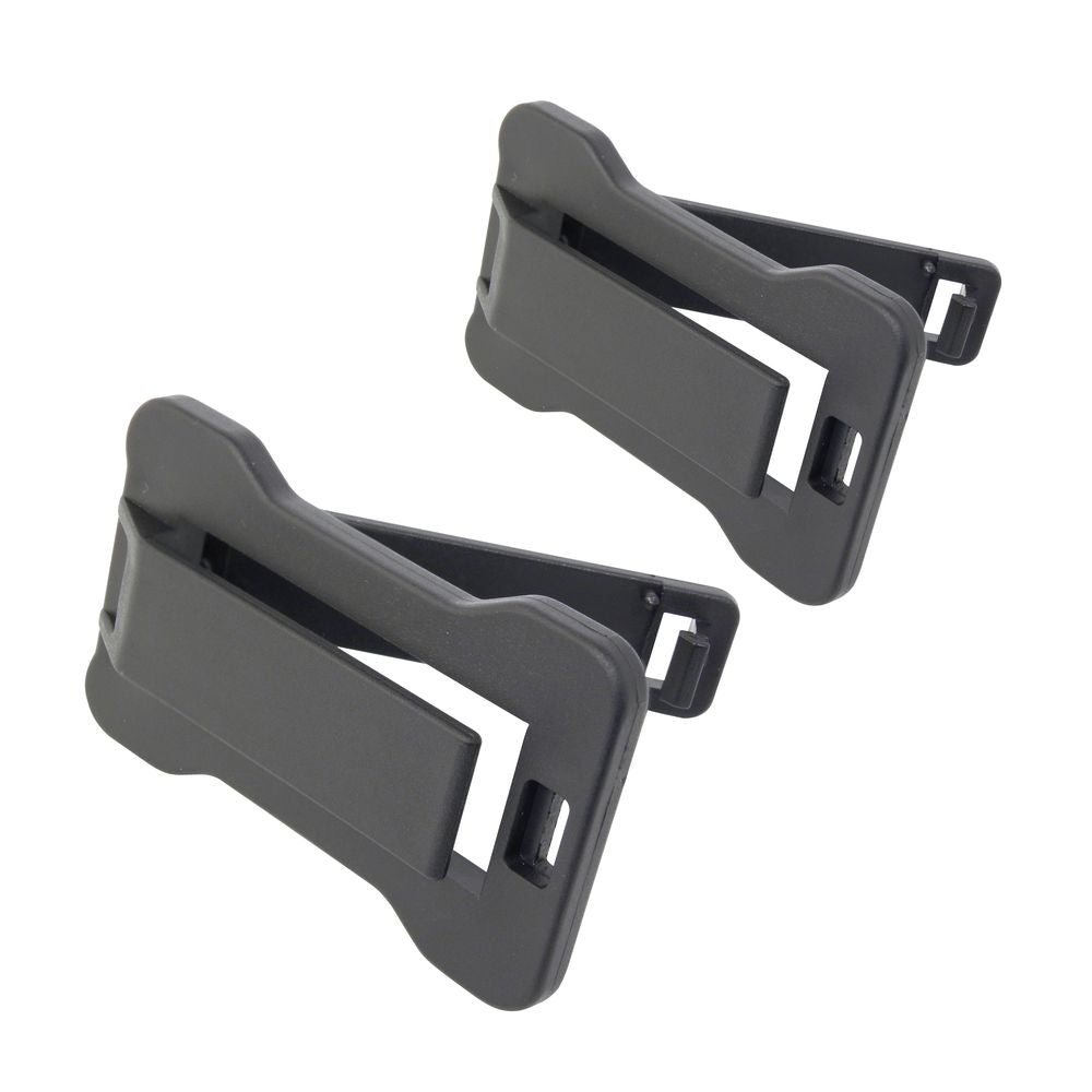 CLIP DE CEINTURE NOIR 2PCS