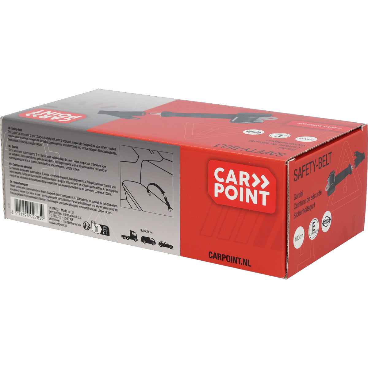 CEINTURE DE SECURITE 2 POINTS AUTOMATIQUE