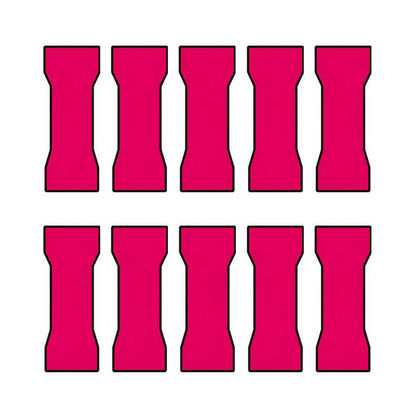COSSES 545 POUR CABLES Ø0.5 1.5MM ROUGE BLISTER 10PCS