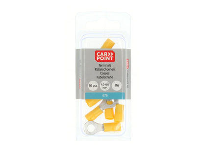 COSSES A ŒILLET 676 M6 JAUNE (10 PCS)