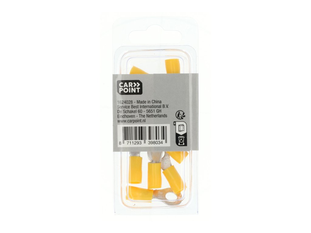COSSES A ŒILLET 676 M6 JAUNE (10 PCS)