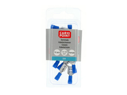 COSSES CLIP FEMELLE 544 BLEUES 8,0X0,8MM (10 PCS)